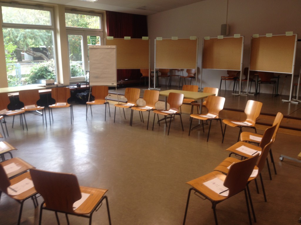 Klassischer Aufbau eines Workshops in einer Grundschule